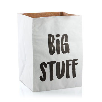 Große Papier-Aufbewahrungstasche mit Aufdruck für Heimaufbewahrung - homely Family Shop