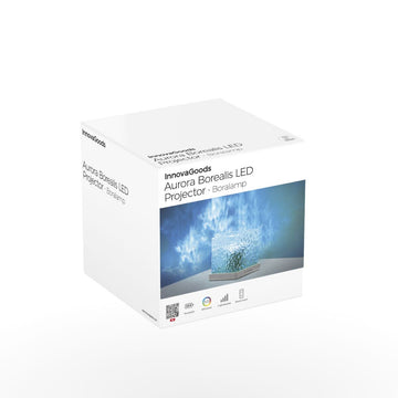 InnovaGoods Aurora Borealis LED Projektor zeigt RGB Farben - homely Family Shop