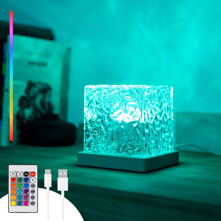 Wiederaufladbarer Boralamp LED-Projektor mit blauem Licht - homely Family Shop